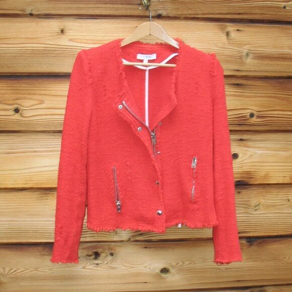 IRO Agnette Distressed Tweed Jacket - Picture 3 of 10